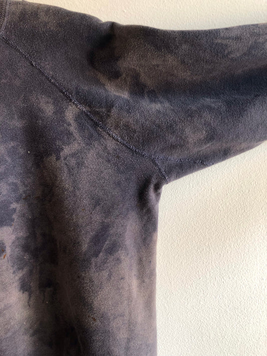 Vintage 1960’s Sun-faded Blank Navy Sweatshirt - La Lovely Vintage 