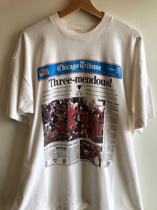 Vintage 1993 Chicago Bulls Championship T-Shirt - La Lovely Vintage 