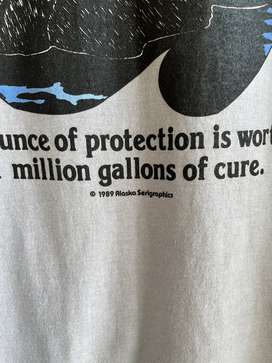 Vintage 1980’s Deadstock Anti-Pollution T-Shirt