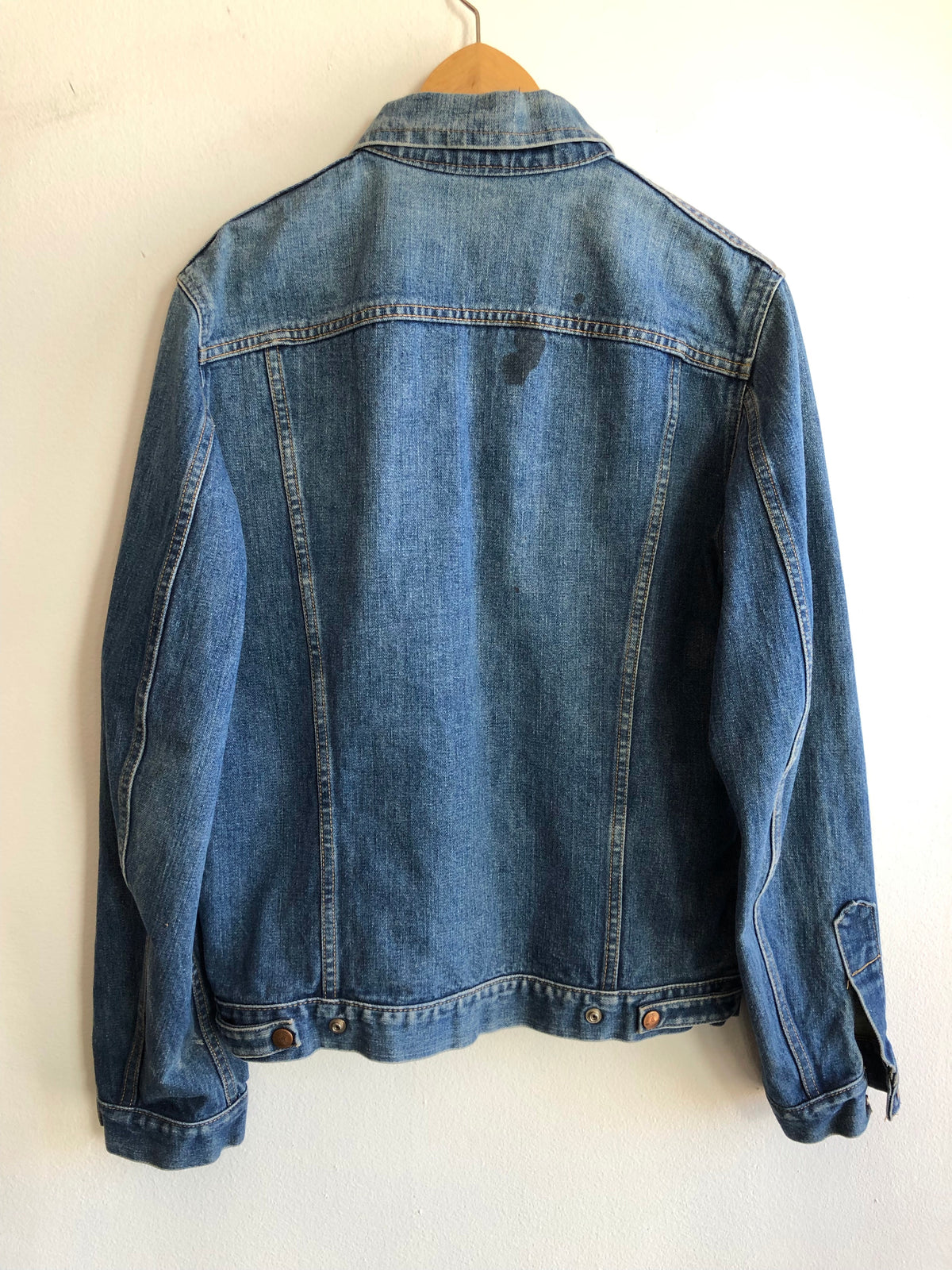 Vintage 1970’s GWG D-Pocket Denim Trucker Jacket - La Lovely Vintage 