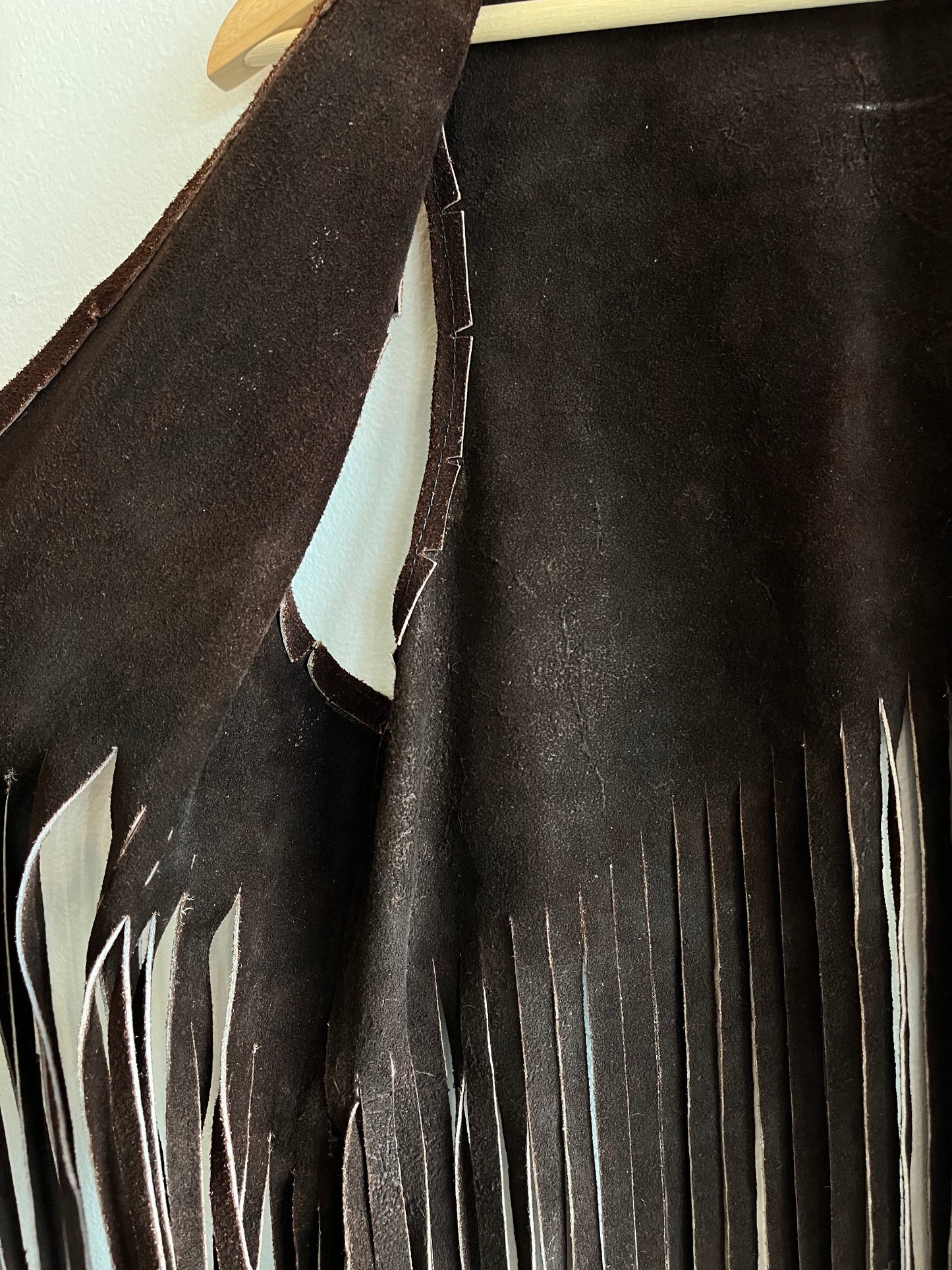 Vintage 1970’s Fringe Suede Vest