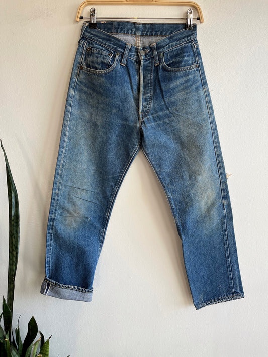 Vintage 1960’s Levi’s 501 “Big E” Denim Jeans - La Lovely Vintage 