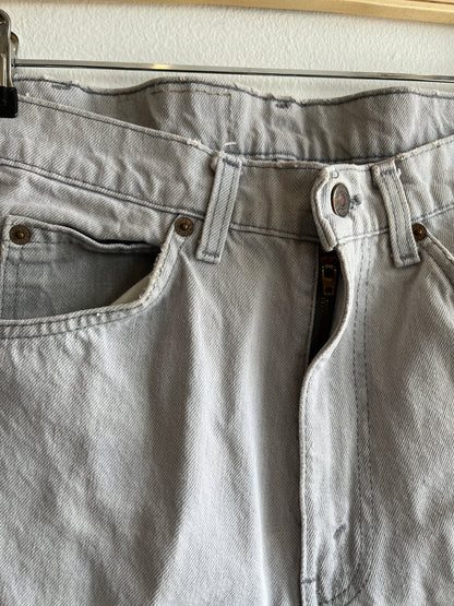 Vintage 1980’s Levi’s 505 Grey Denim Jeans