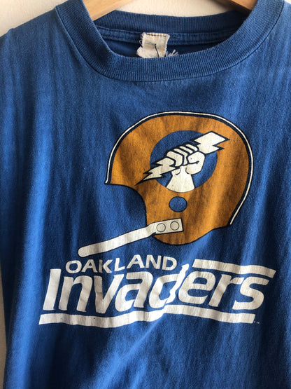 Vintage 1980’s Oakland Invaders T-Shirt - La Lovely Vintage 