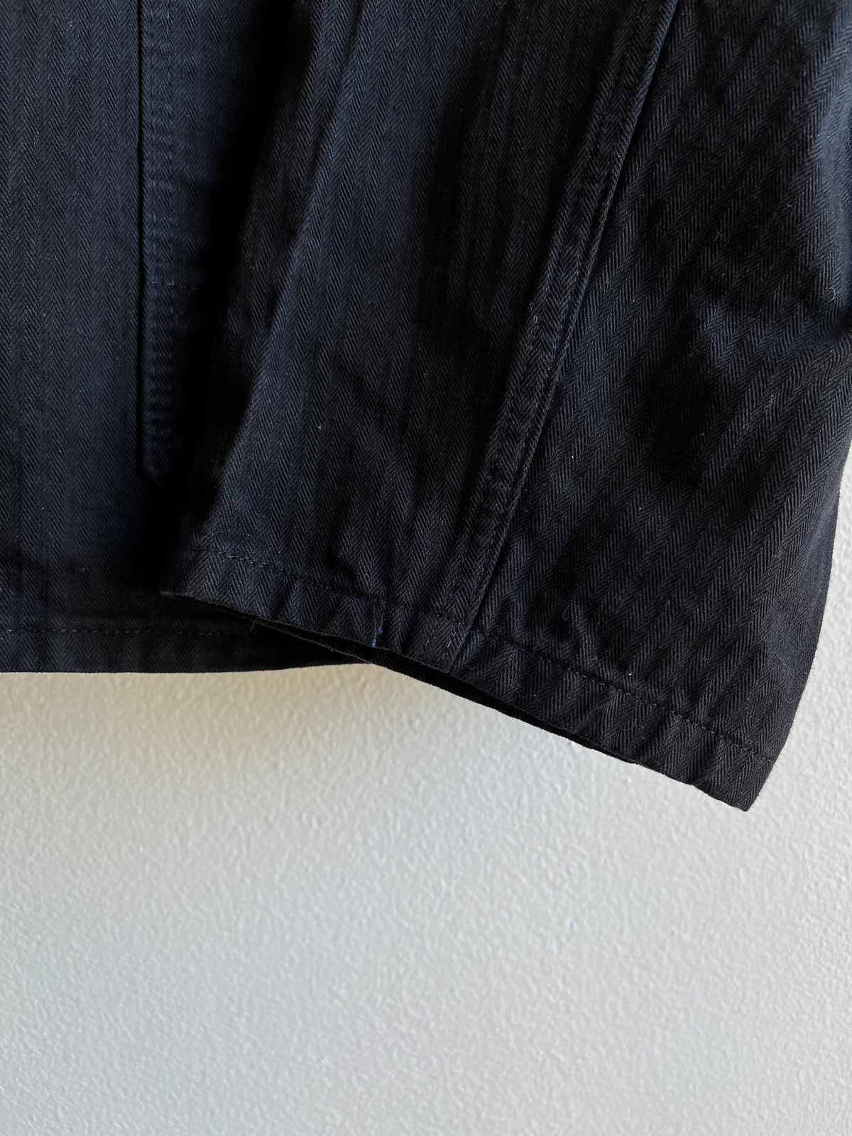 Vintage 1960’s Black HBT French Chore Coat