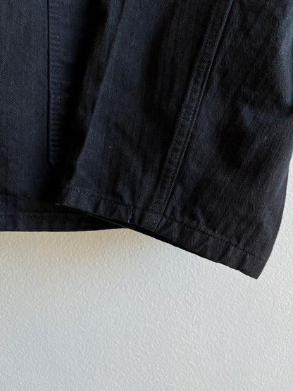 Vintage 1960’s Black HBT French Chore Coat