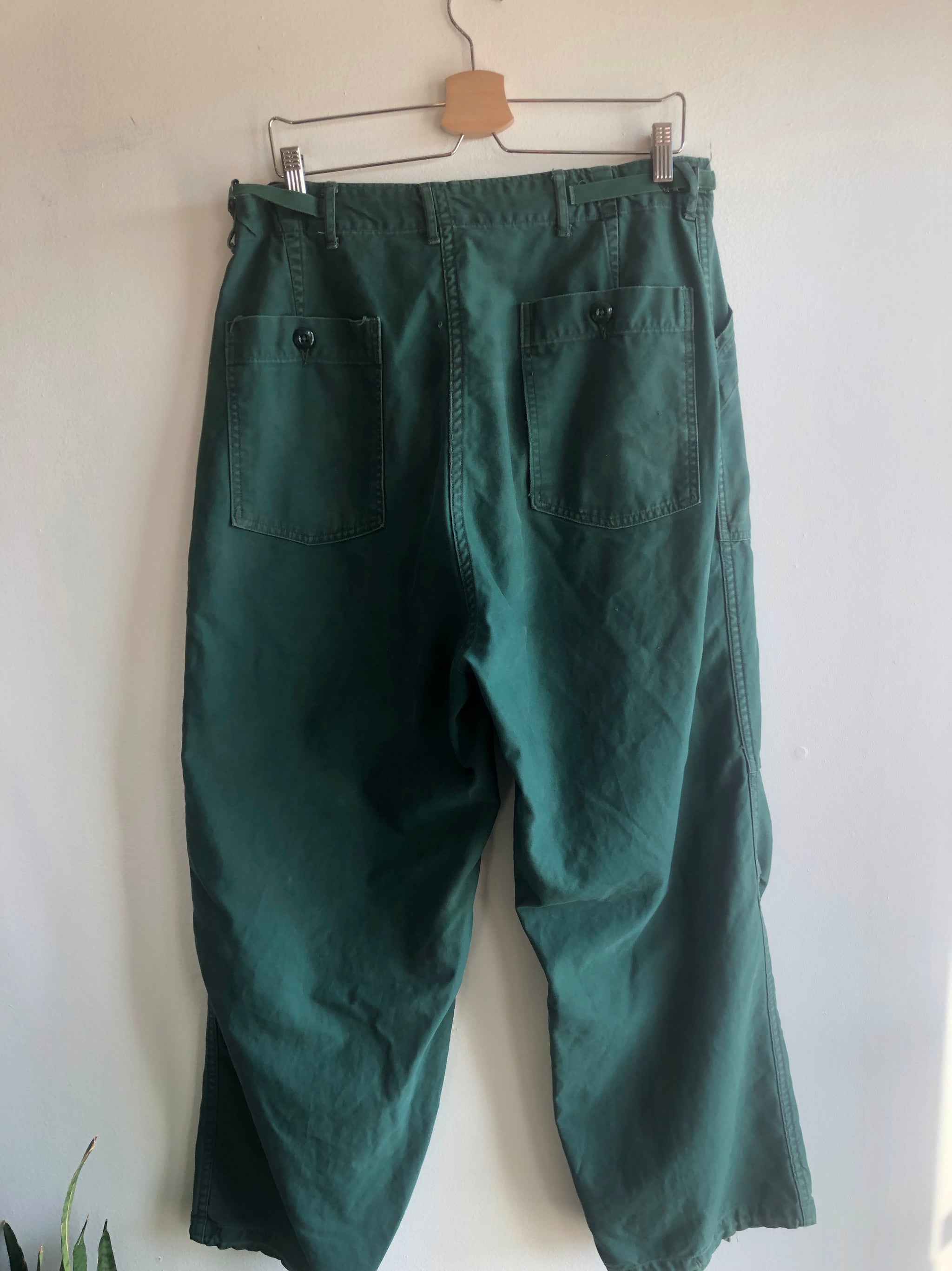60s US ミリタリー 255 green agressor pants 1960's DEADSTOCK U.S.ARMY TROUSERS, AGGRESSOR GREEN SHADE