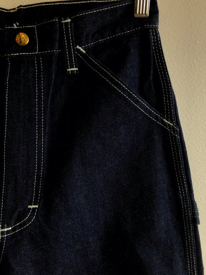 Vintage 70's Deadstock LEE Carpenters Dungarees - La Lovely Vintage 