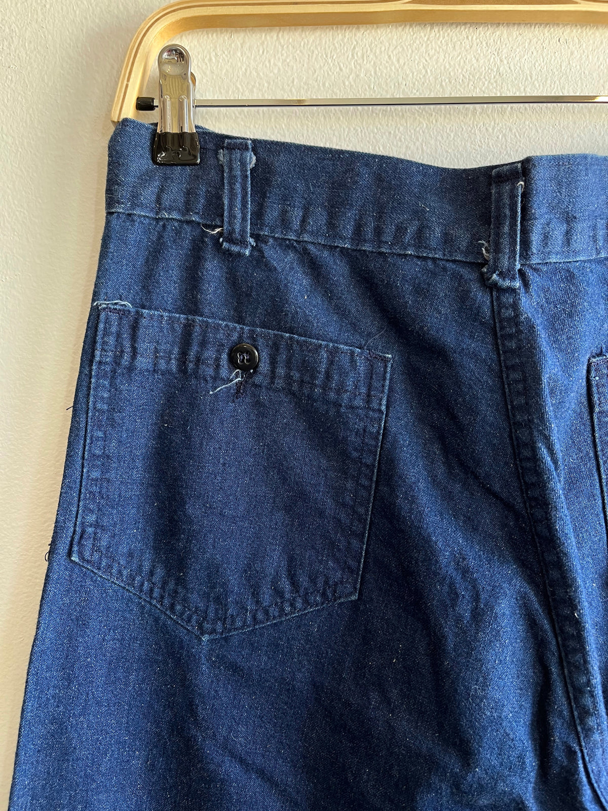 Vintage 1960/1970’s Navdungaree Cone Denim Bell-Bottom Naval Jeans