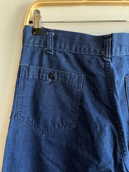 Vintage 1960/1970’s Navdungaree Cone Denim Bell-Bottom Naval Jeans