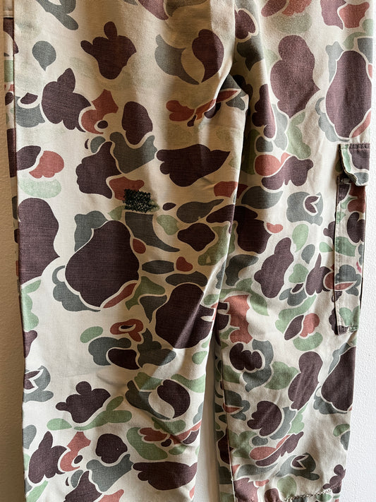 Vintage 1960/70’s Duck Camo Hunting Trousers - La Lovely Vintage 