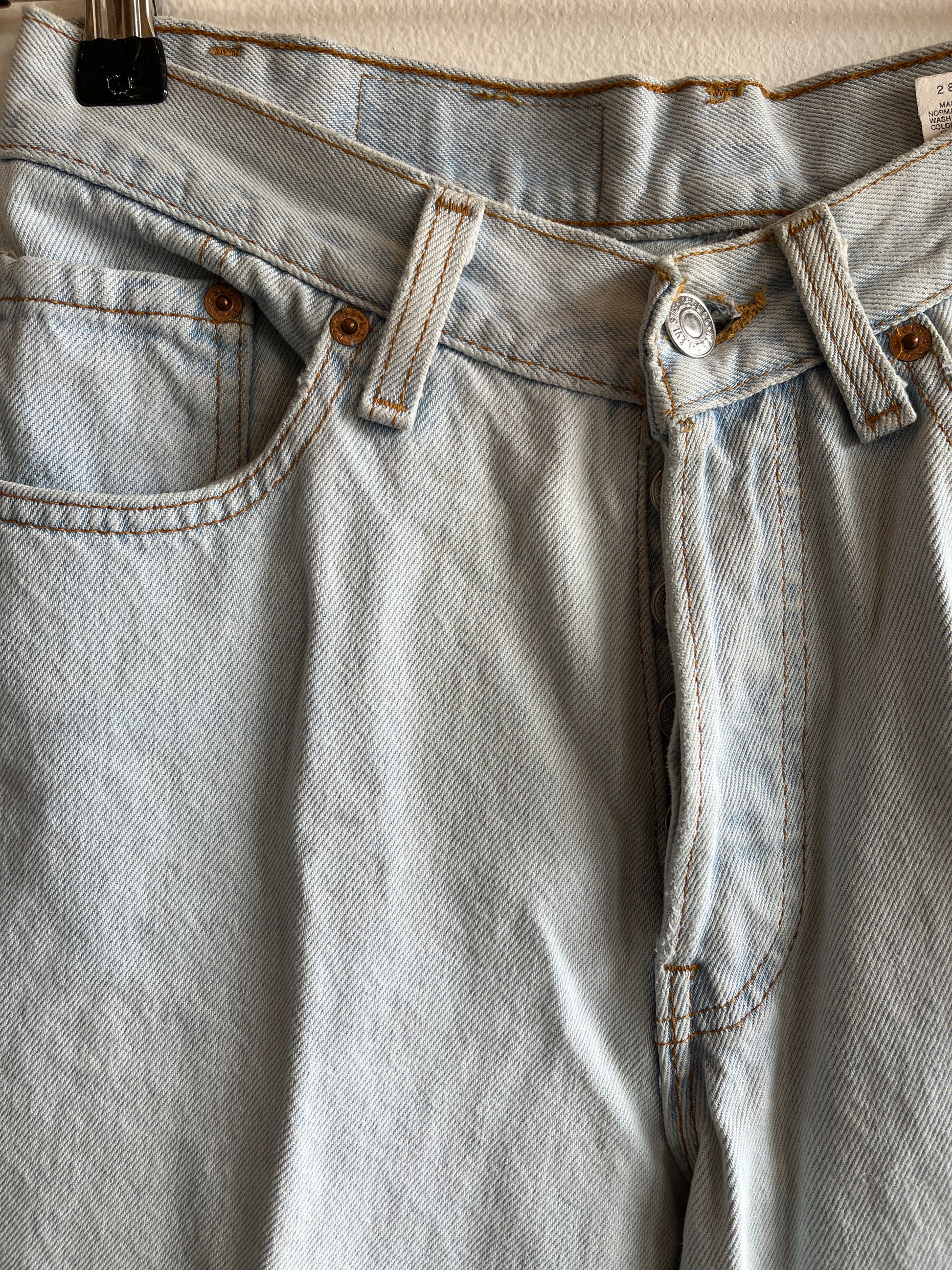 Vintage 1990’s Levi’s 501 Denim Jeans - La Lovely Vintage 