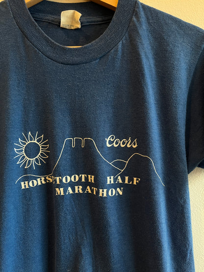 Vintage 1970/80’s “Horsetooth Half Marathon” Coors T-Shirt - La Lovely Vintage 