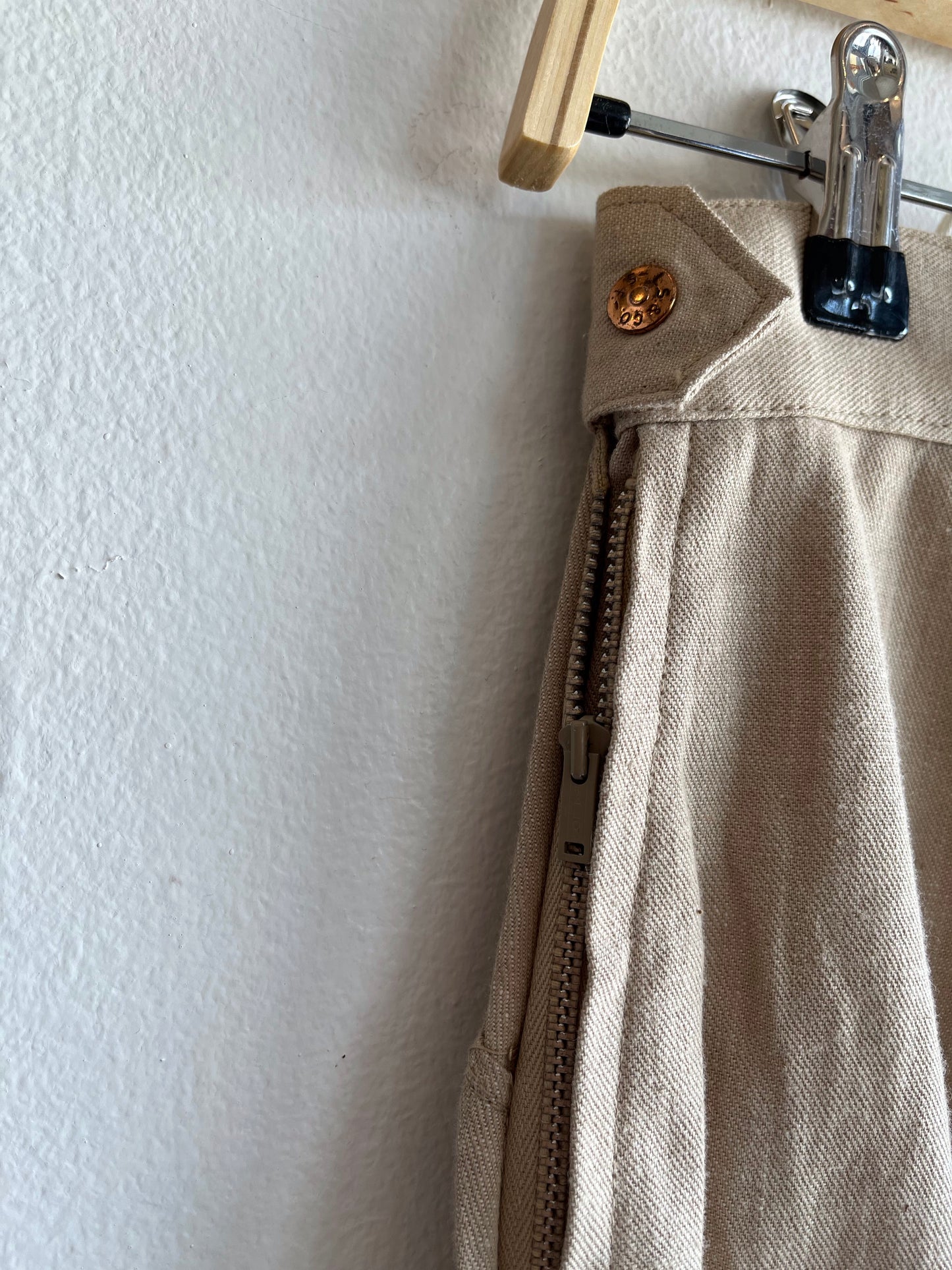 Vintage Deadstock 1950's Lady Levi's Shorthorn Side-Zip Pants - La Lovely Vintage 