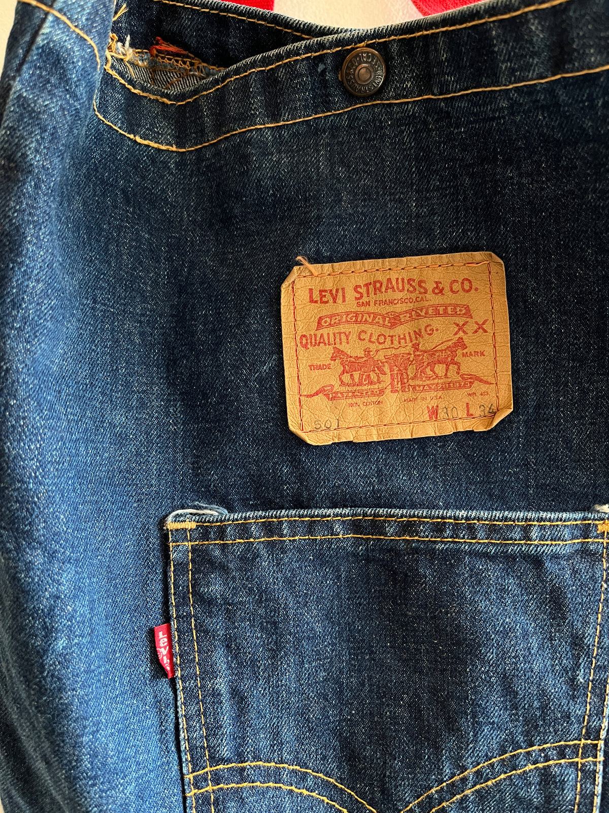 Vintage 1960’s Levi’s Backpack - La Lovely Vintage 