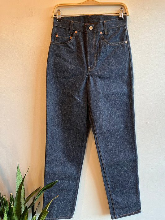 Vintage 1980’s Deadstock Levi’s 701 Denim Jeans