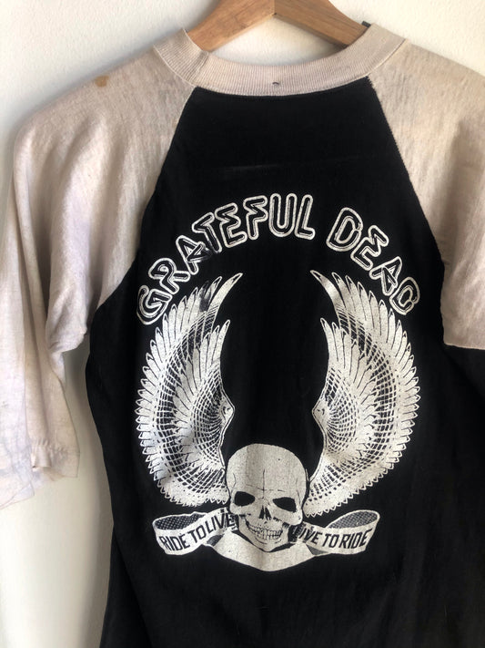 Vintage 1970’s Grateful Dead Baseball Shirt - La Lovely Vintage 