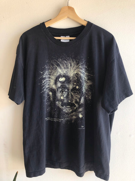 Vintage 1993 Glow-in-the-Dark Albert Einstein T-Shirt