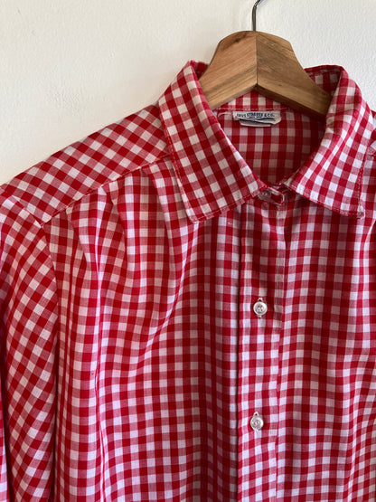 Vintage 1970’s Levi’s Gingham Button-Up Shirt - La Lovely Vintage 