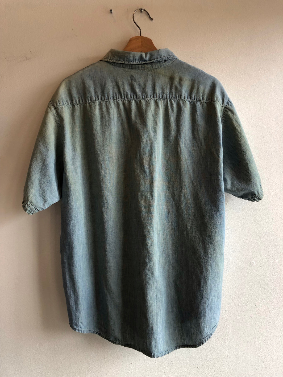 Vintage 1950’s Selvedge Chambray Button Up Shirt - La Lovely Vintage 