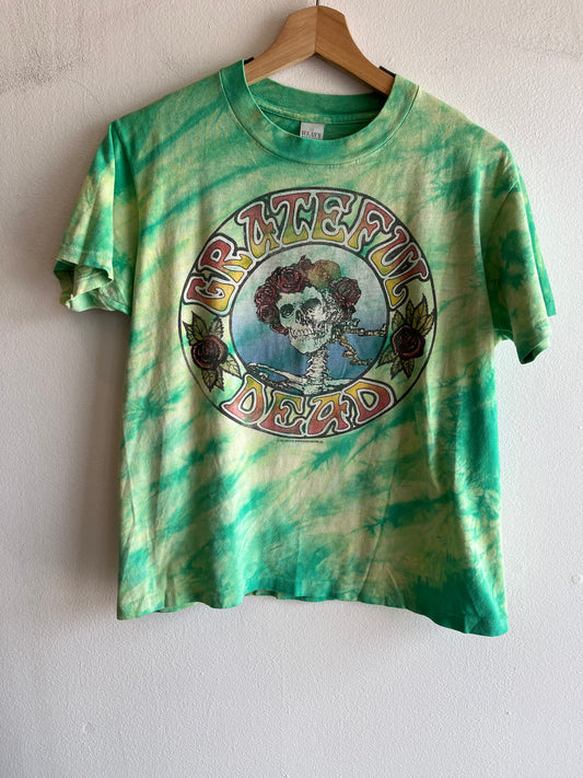 Authentic Vintage 1986 Grateful Dead “Green Tie Dye” T-Shirt - La Lovely Vintage 
