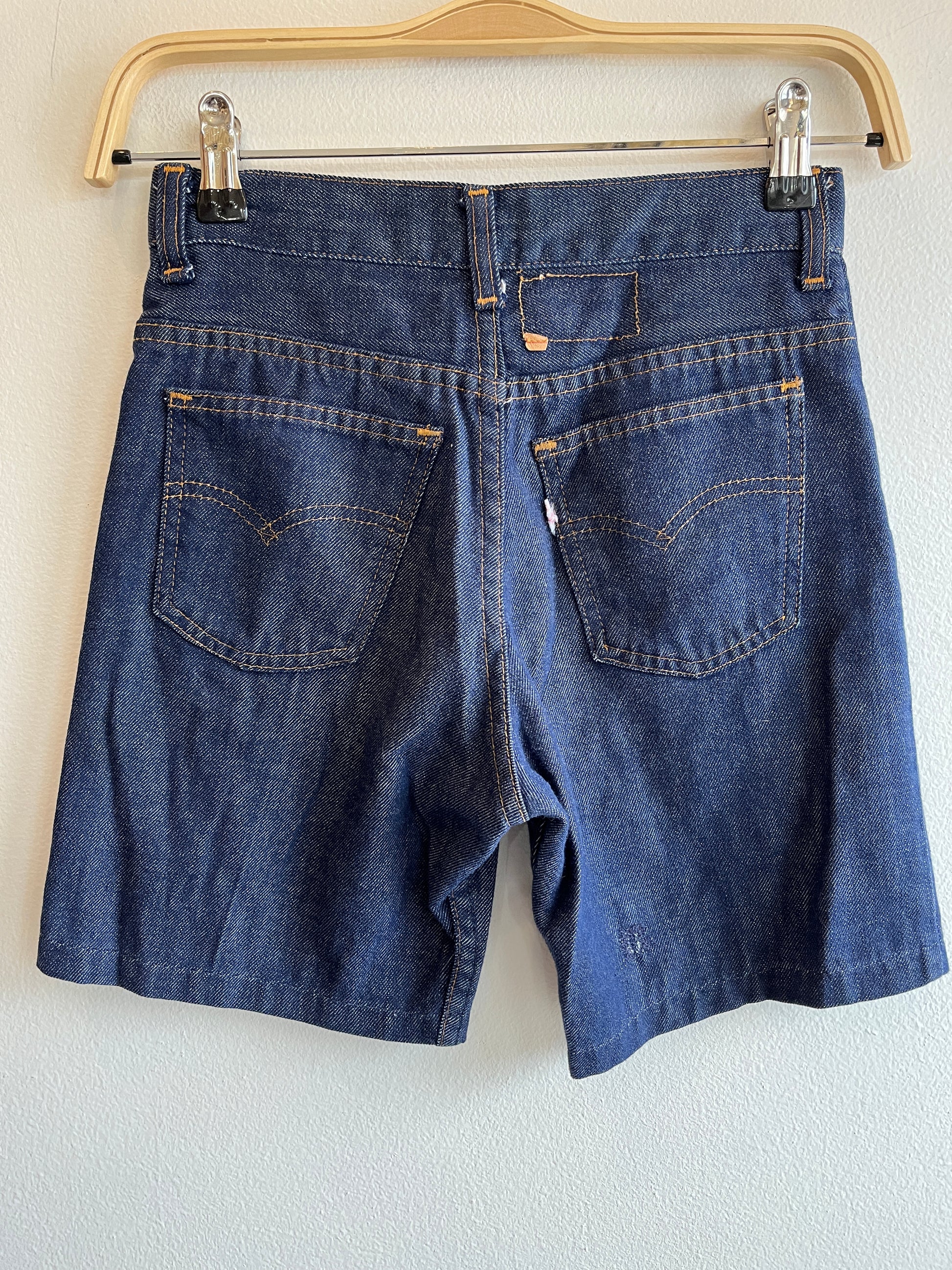 Vintage 1960’s Levi’s “Big E” Denim Shorts - La Lovely Vintage 