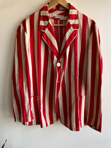 Vintage 1930’s Striped Cornell  Reunion Jacket