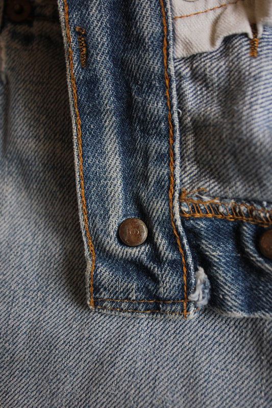 Vintage 1970's Levis 501 Selvedge Denim Jeans - La Lovely Vintage 