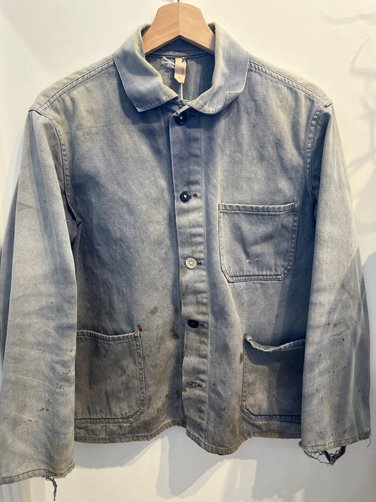 Vintage 1960/70’s Sun-Faded French Chore Coat