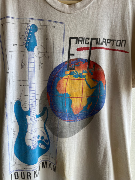 Vintage 1990 Eric Clapton Tour T-Shirt