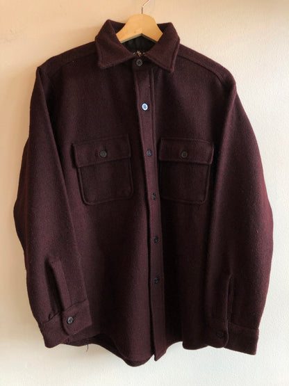 Vintage 1960’s CPO U.S. Navy Wool Button-Up Shirt