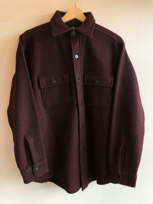 Vintage 1960’s CPO U.S. Navy Wool Button-Up Shirt