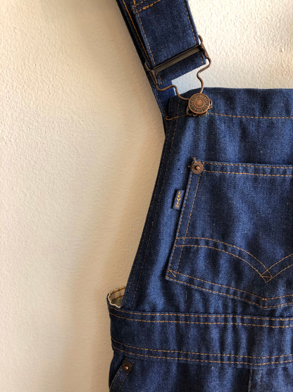 Vintage 1970’s Levi’s “Big E” One-Wash Overall Skirt - La Lovely Vintage 