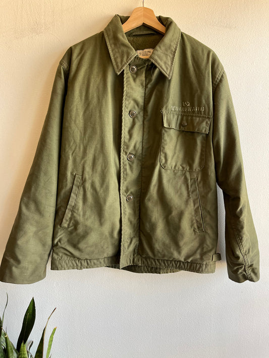 Vintage 1980’s USN A-2 Lined Deck Jacket - La Lovely Vintage 