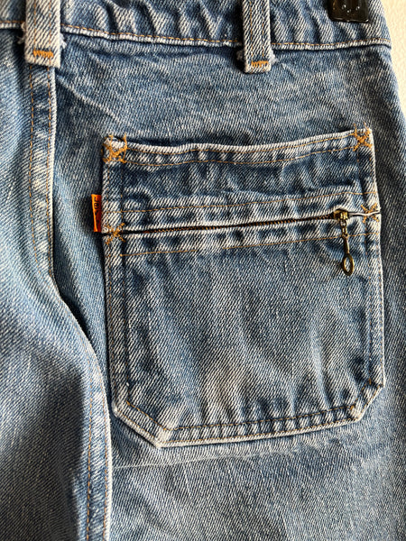 Vintage 1970s Levi’s Orange Tab Flared Denim Jeans