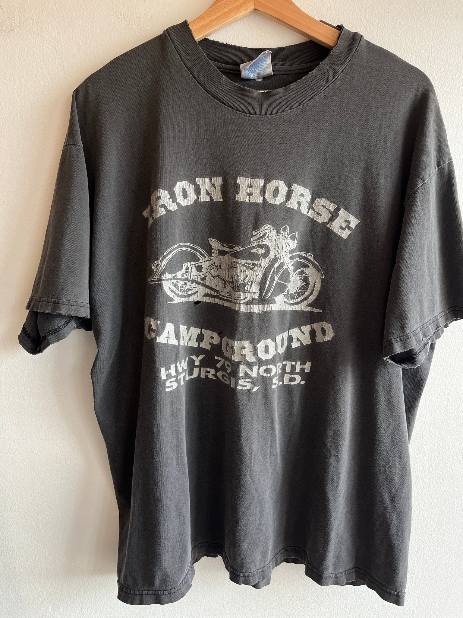 Vintage 1990’s Iron Horse Campground T-shirt