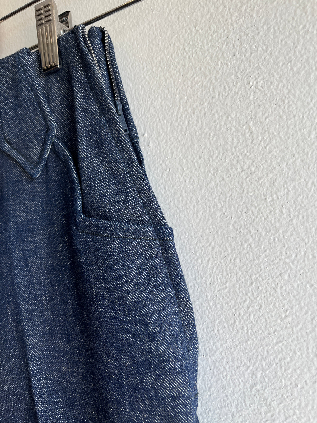 Vintage 1950’s  Prior Denver Deadstock Side-Zip Denim Jeans - La Lovely Vintage 