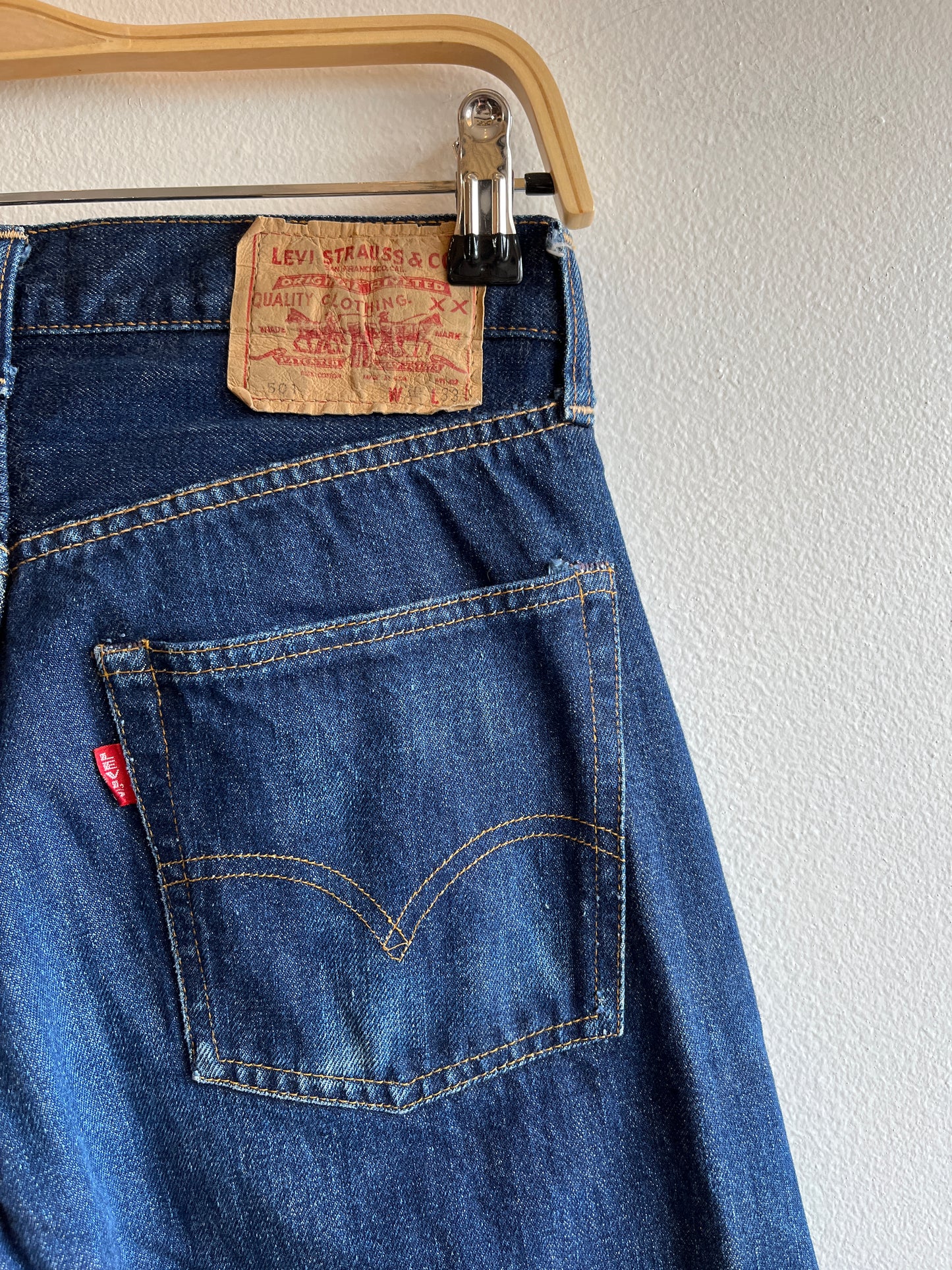 Vintage 1960’s Levi’s 501 Selvedge Denim Jeans