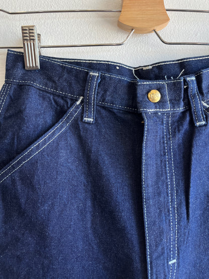 Vintage 1970’s/1980’s Lee Denim Carpenter Jeans - La Lovely Vintage 