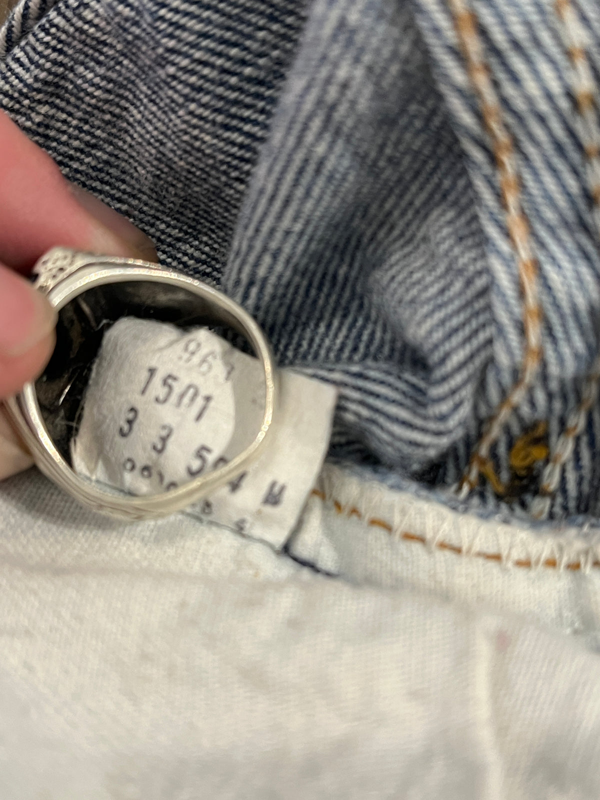 Vintage 1980’s Levi’s 501 Selvedge Denim Jeans