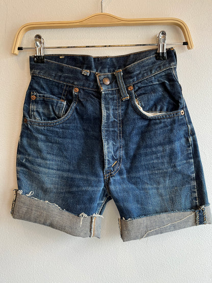Vintage 1960’s Levi’s “Big E” 4170217 Denim Shorts - La Lovely Vintage 