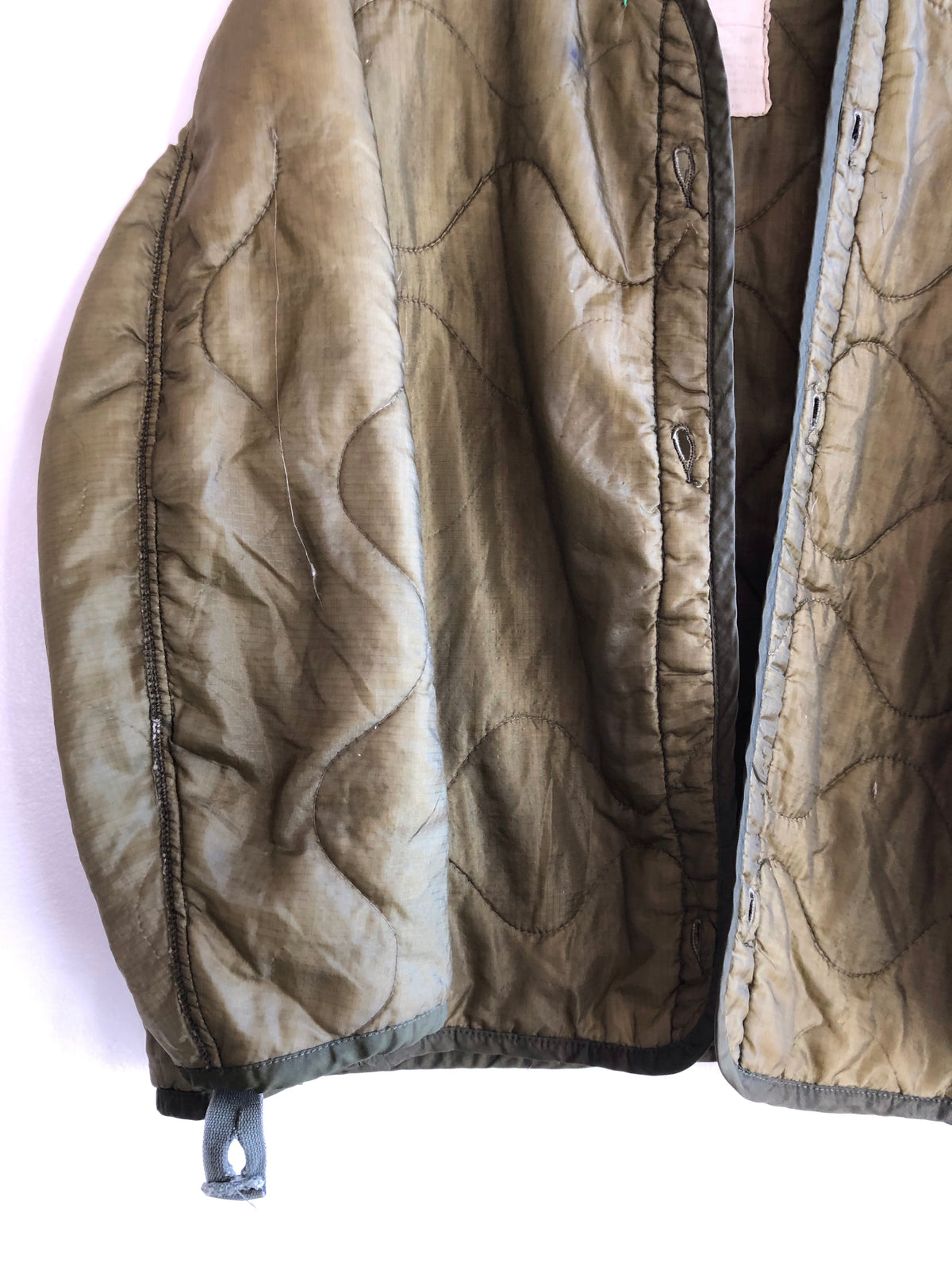 Vintage 1980’s Military Quilted Liner - La Lovely Vintage 