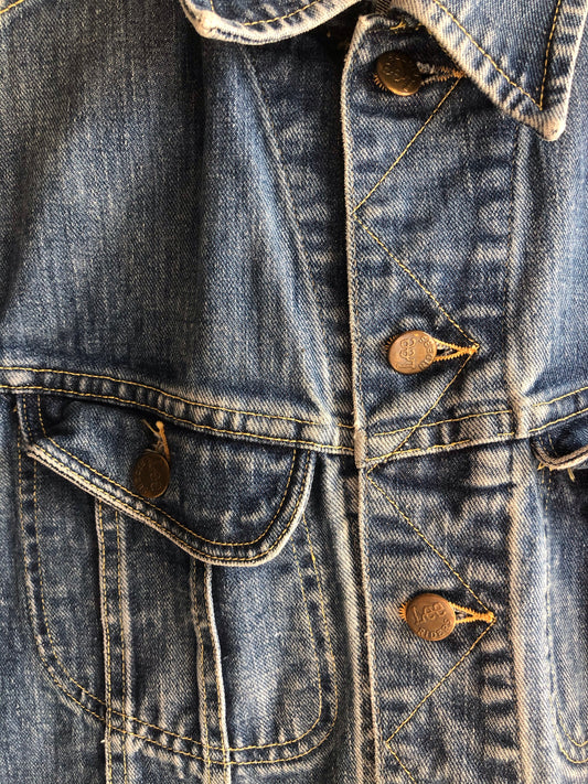 Vintage 1960’s Lee 101J Denim Trucker Jacket - La Lovely Vintage 