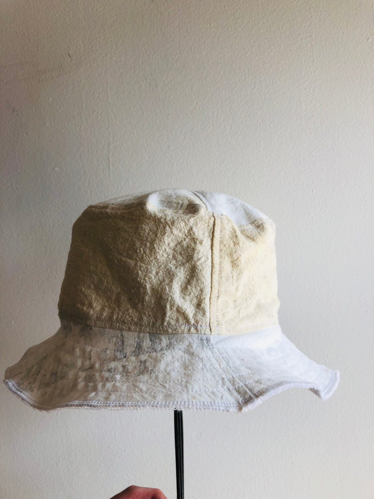 Vintage Feed Sack Custom DDV Bucket Hat - La Lovely Vintage 