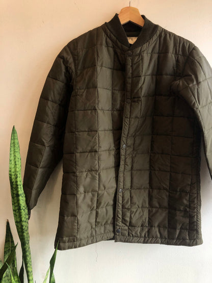 Vintage 1980’s European Quilted Military Jacket Liner - La Lovely Vintage 