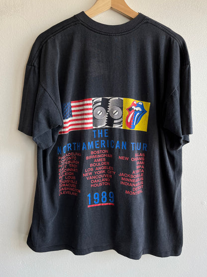 Vintage 1989 Rolling Stones Tour T-Shirt - La Lovely Vintage 