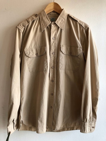Vintage 1940’s Military Button-Up Shirt - La Lovely Vintage 