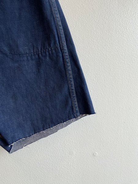Vintage 1950’s  Unbranded Denim Shorts