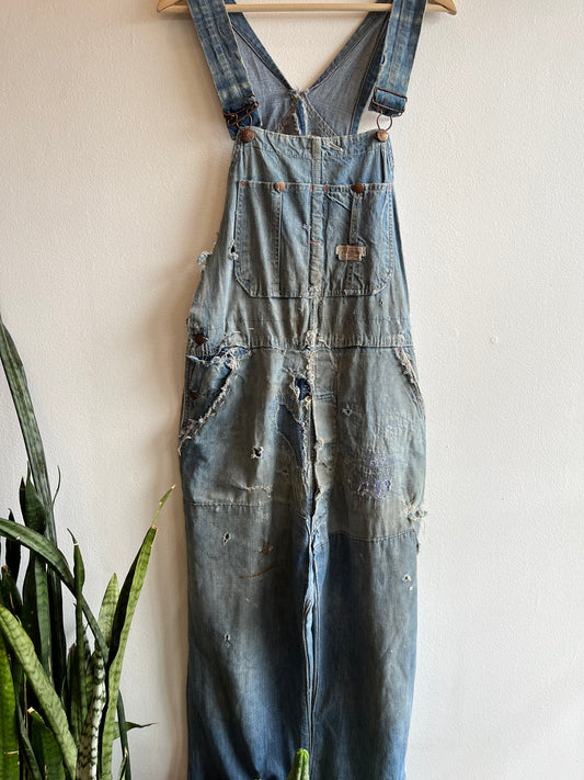 Vintage 1950’s Powrhouse Denim Overalls - La Lovely Vintage 