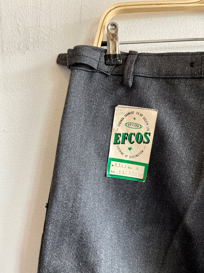 Vintage Deadstock Salt and Pepper “Bradmill Cloth” Work Pants